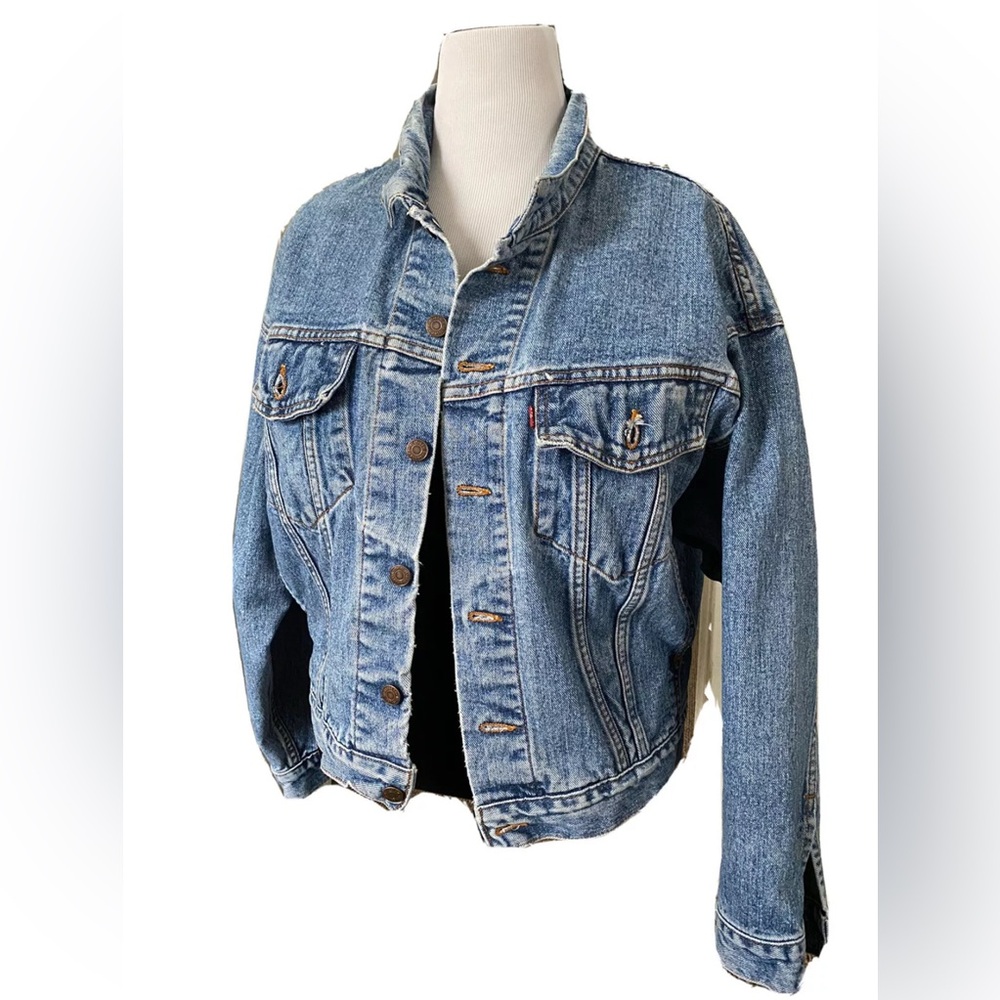 Levi's Vintage Denim Trucker Jacket - Size L
